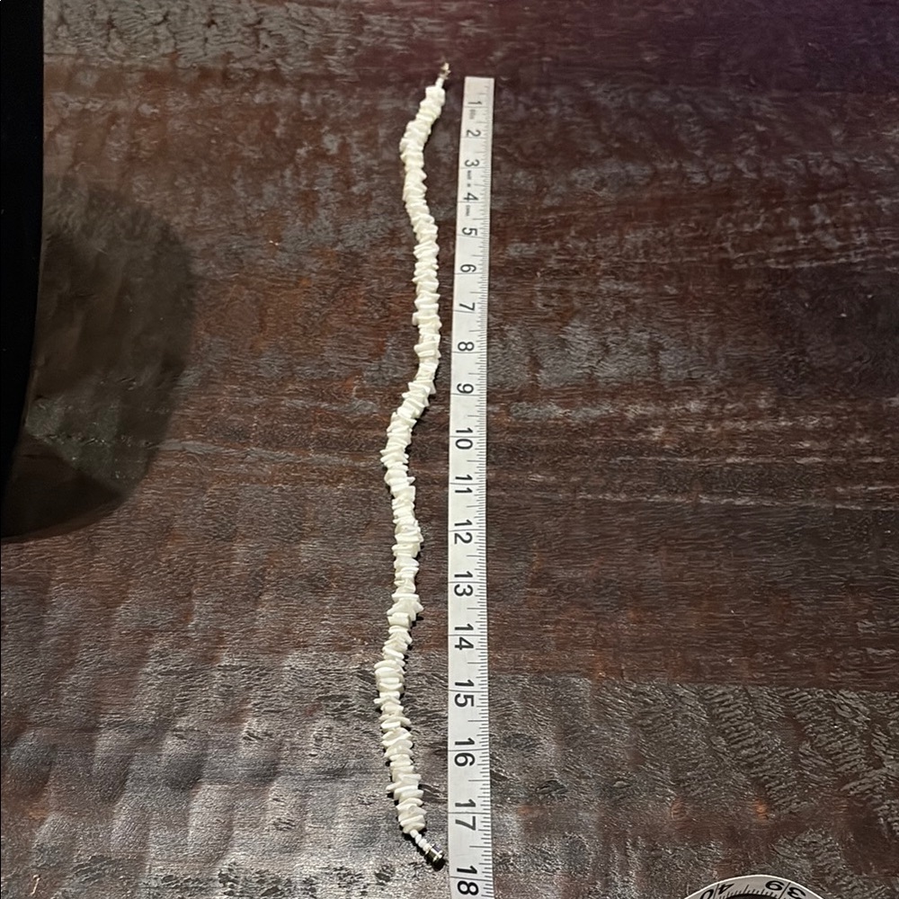 White puka shell necklace 18” - Picture 8 of 8